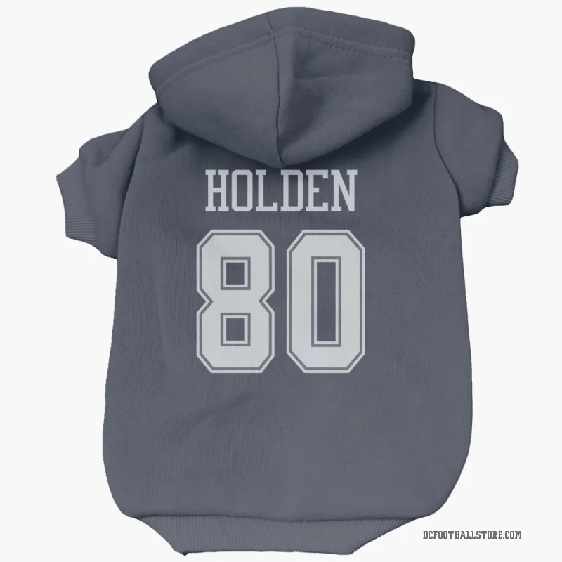 Traeshon Holden  Navy Dallas Cowboys  Cat & Dog Pet Hoodie