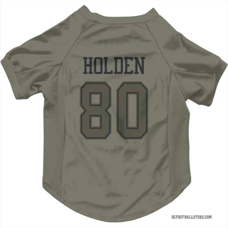 Traeshon Holden  Olive Dallas Cowboys  Cat & Dog Pet Jersey