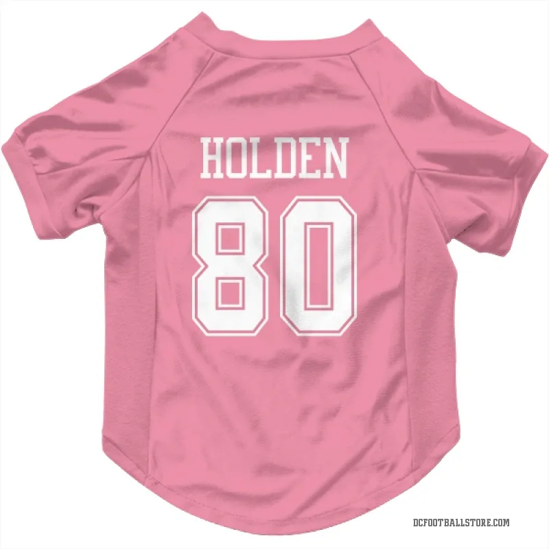 Traeshon Holden  Pink Dallas Cowboys  Cat & Dog Pet Jersey