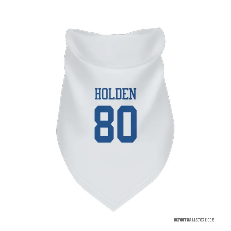 Traeshon Holden  White Dallas Cowboys  Cat & Dog Pet Bandana