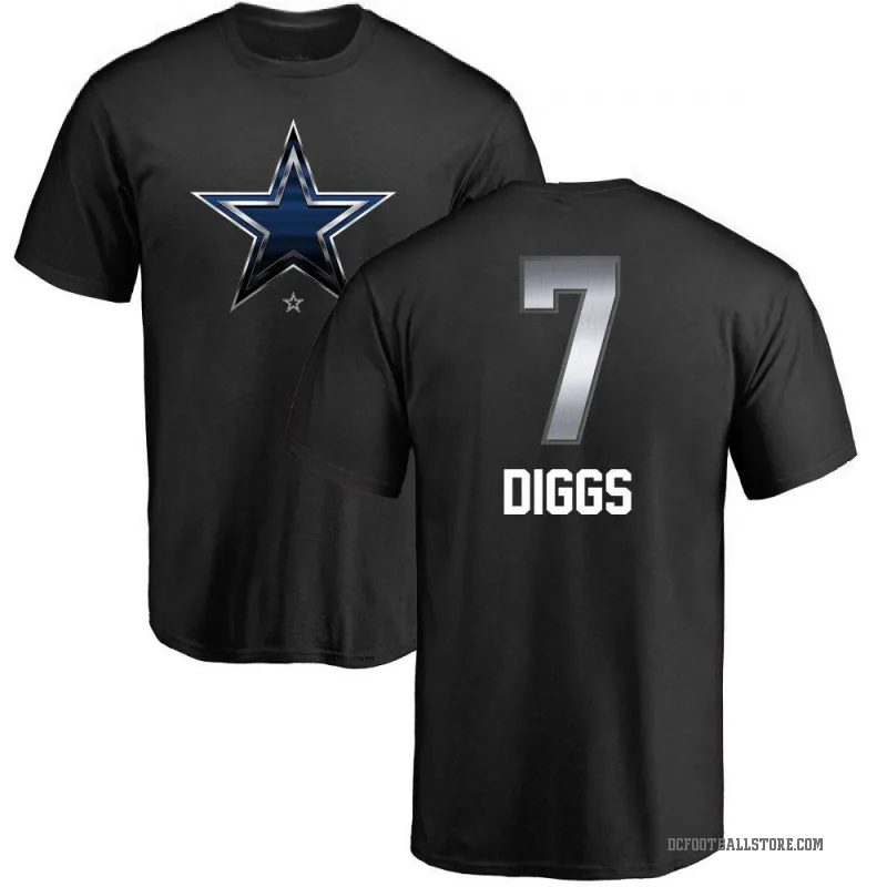 Trevon Diggs Men's Black Dallas Cowboys Midnight Mascot T-Shirt -