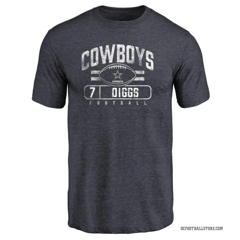 Trevon Diggs Men's Navy Dallas Cowboys Flanker T-Shirt -