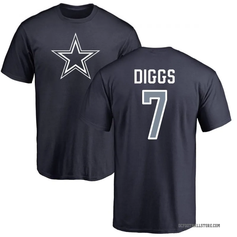 Trevon Diggs Youth Navy Dallas Cowboys Logo T-Shirt -