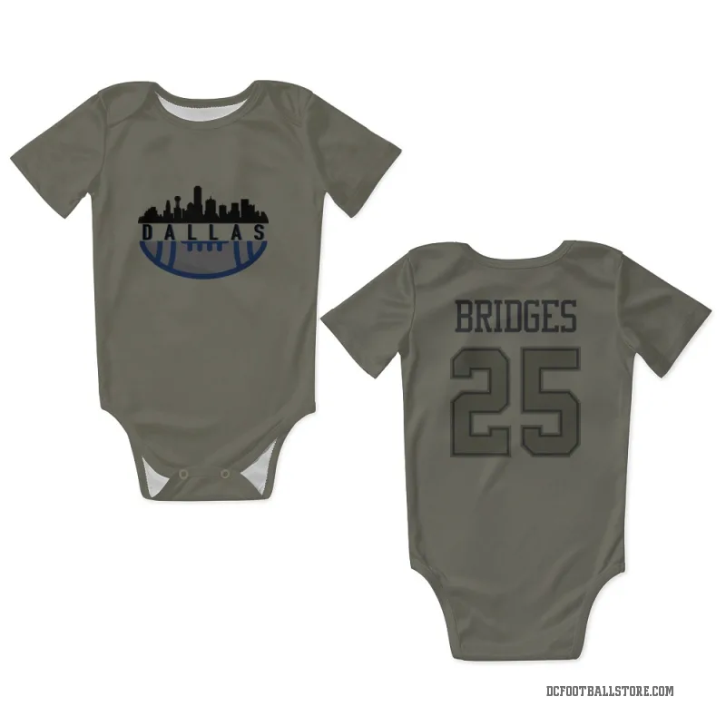 Trikweze Bridges  Olive Dallas Cowboys  Newborn & Infant Bodysuit