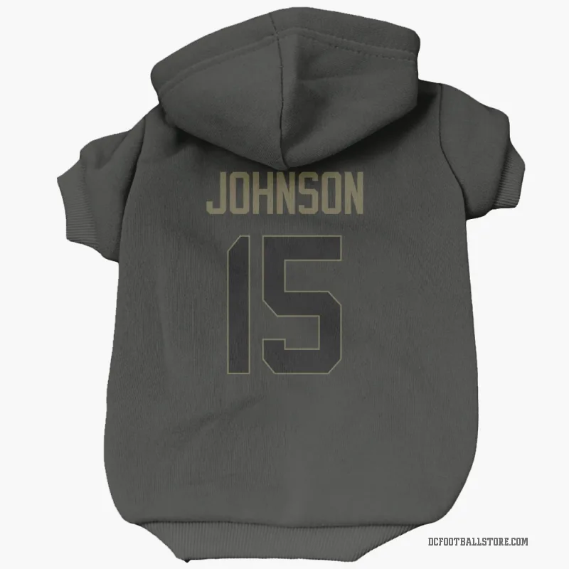 Tyler Johnson  Black Dallas Cowboys  Service Cat & Dog Pet Hoodie