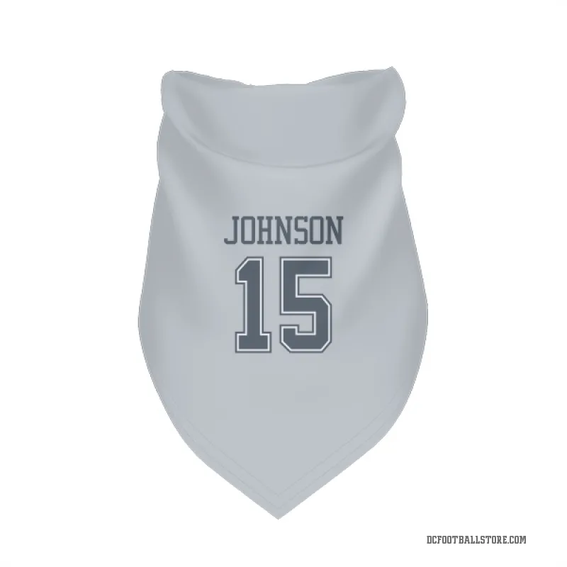Tyler Johnson  Gray Dallas Cowboys  Cat & Dog Pet Bandana