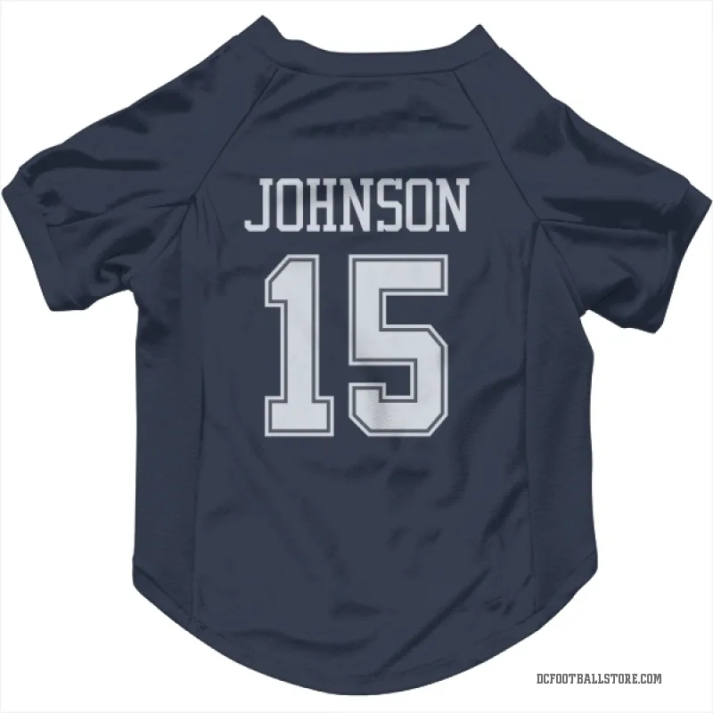 Tyler Johnson Navy Dallas Cowboys Cat & Dog Pet Jersey
