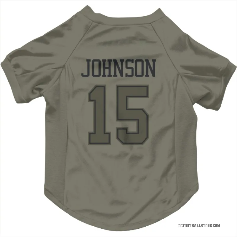 Tyler Johnson Olive Dallas Cowboys Cat & Dog Pet Jersey